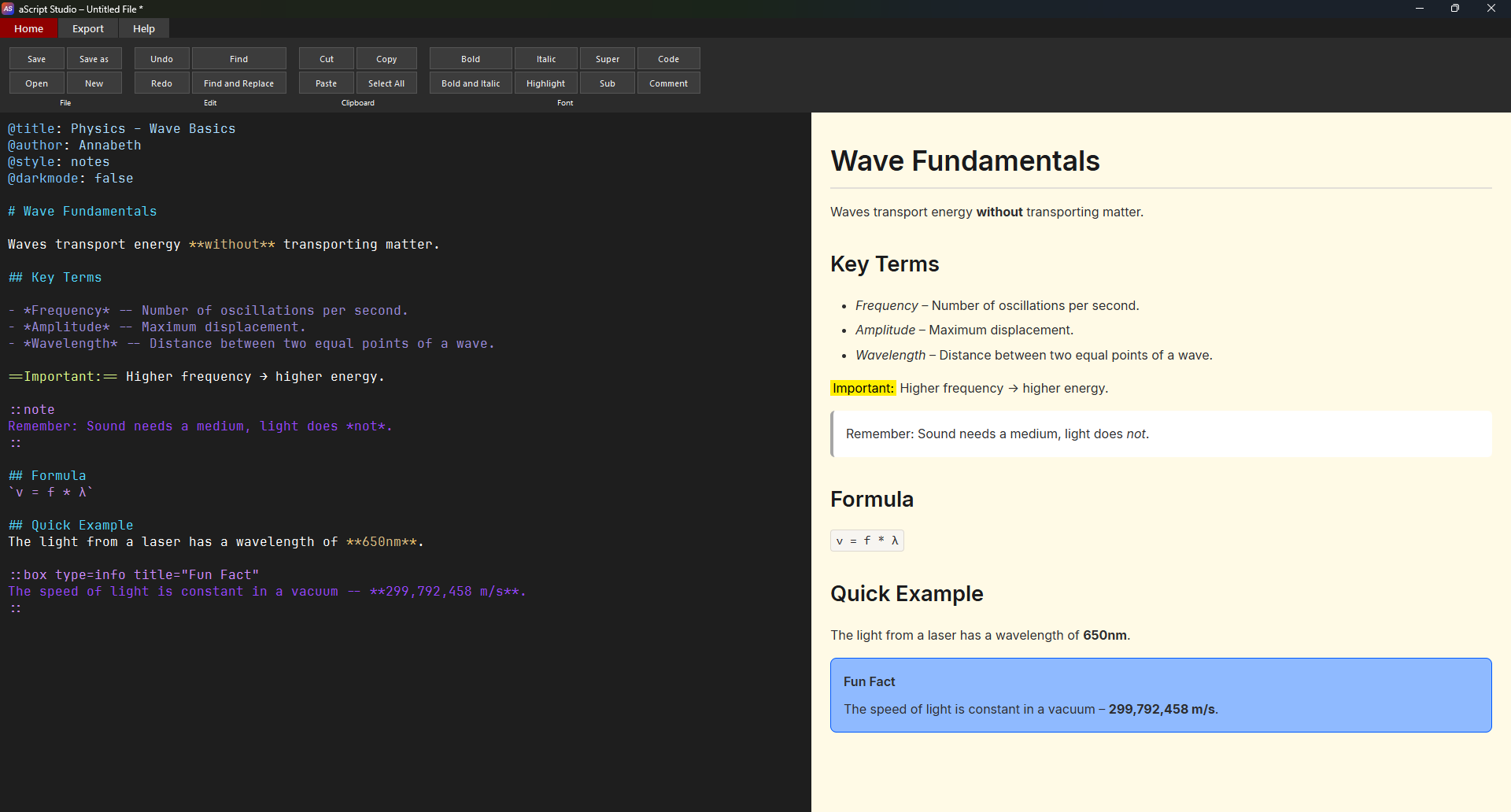 Studio Screenshot 3